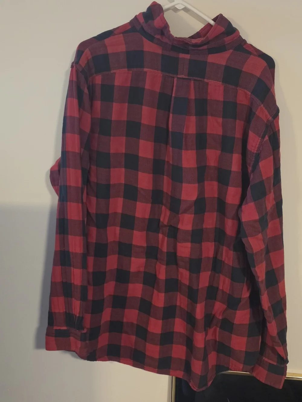 Polo by Ralph Lauren Men’s Red and Black Buffalo Plaid Button-Down Shirt